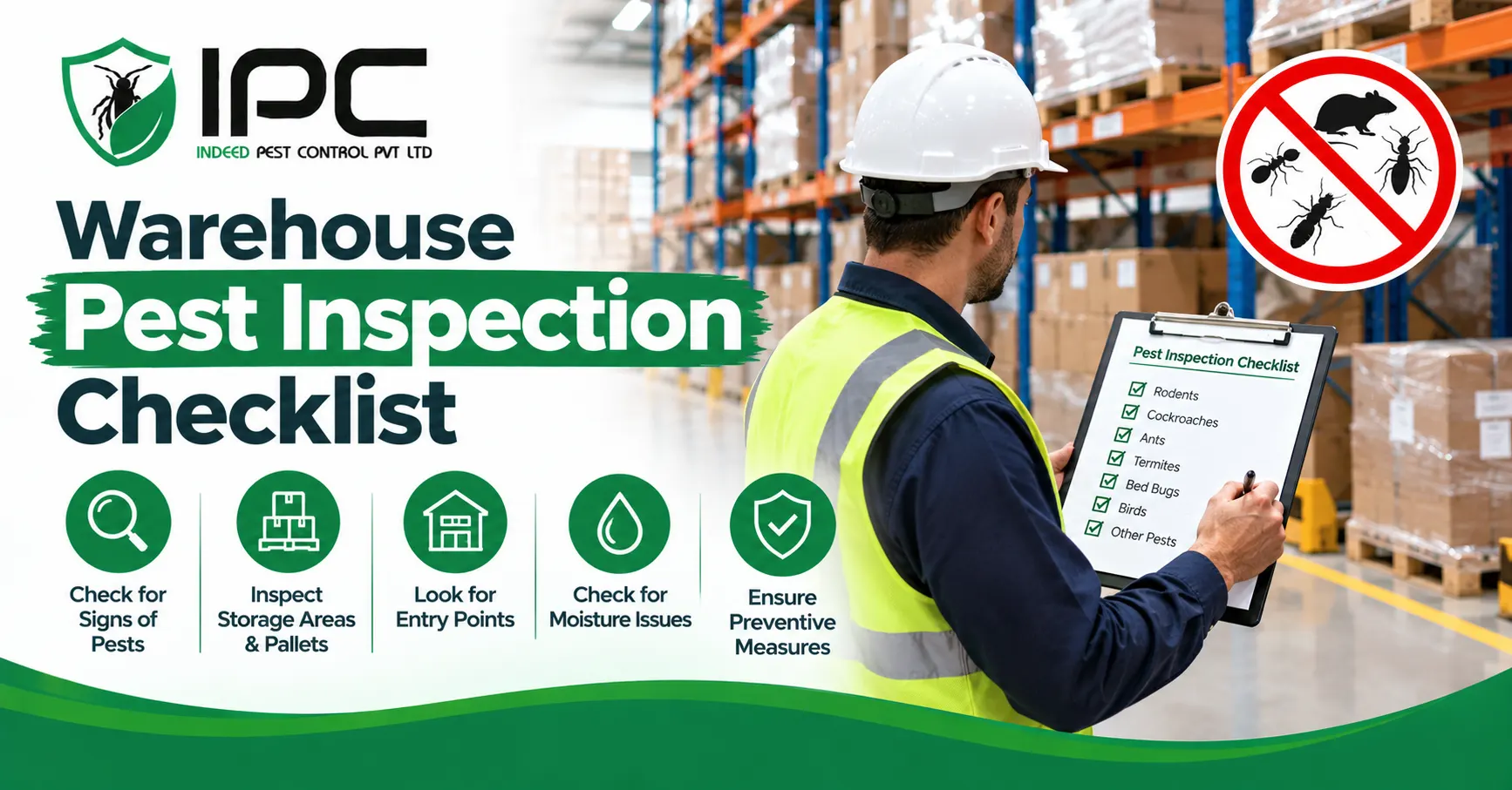 Warehouse Pest Inspection Checklist