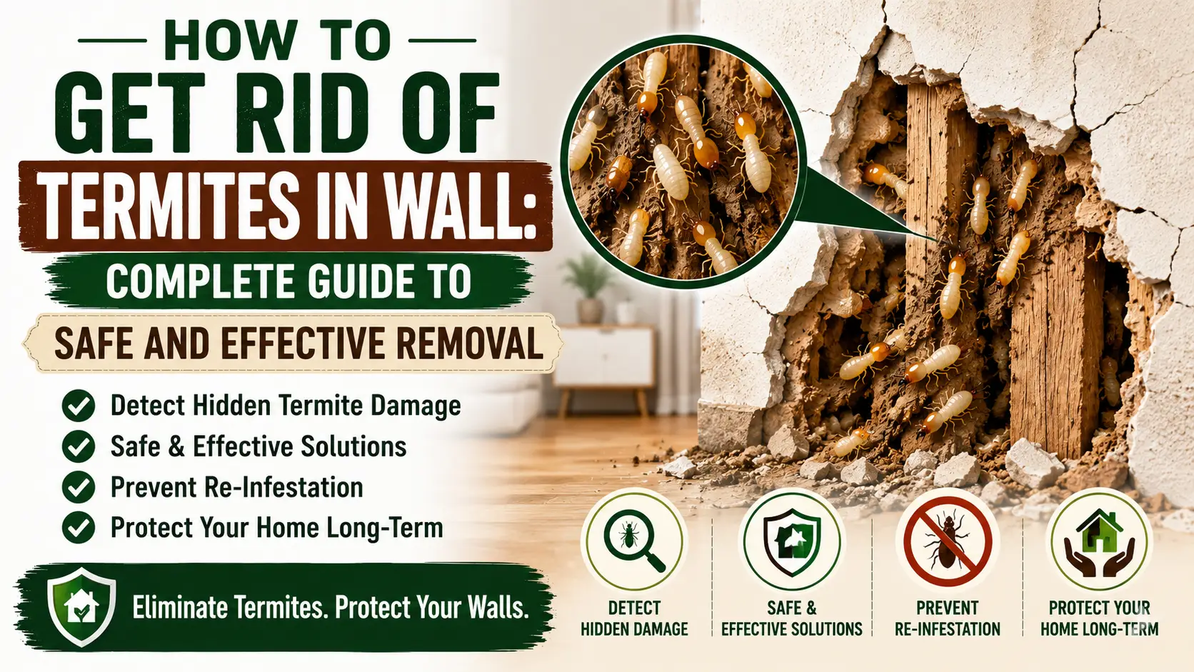 How to Get Rid of Termites in Wall