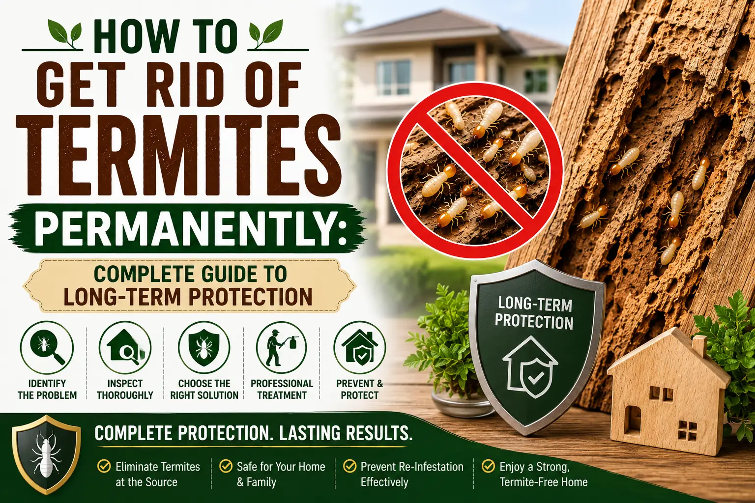 How to Get Rid of Termites Permanently