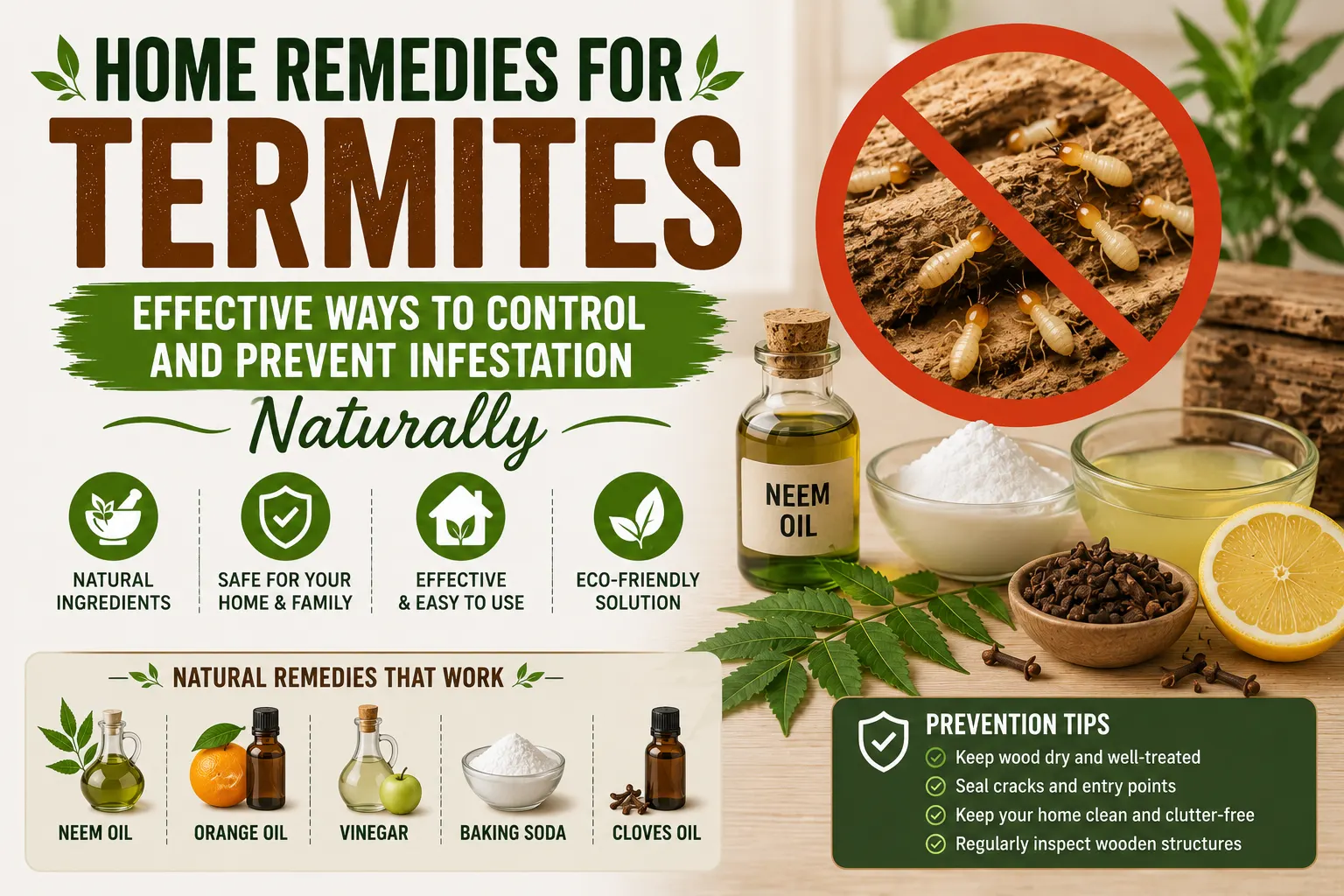 Home Remedies for Termites