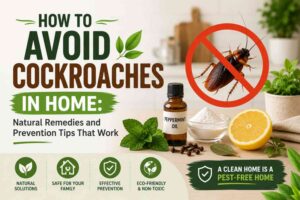 How to Avoid Cockroaches in Home