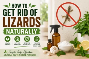 How to Get Rid of Lizards Naturally
