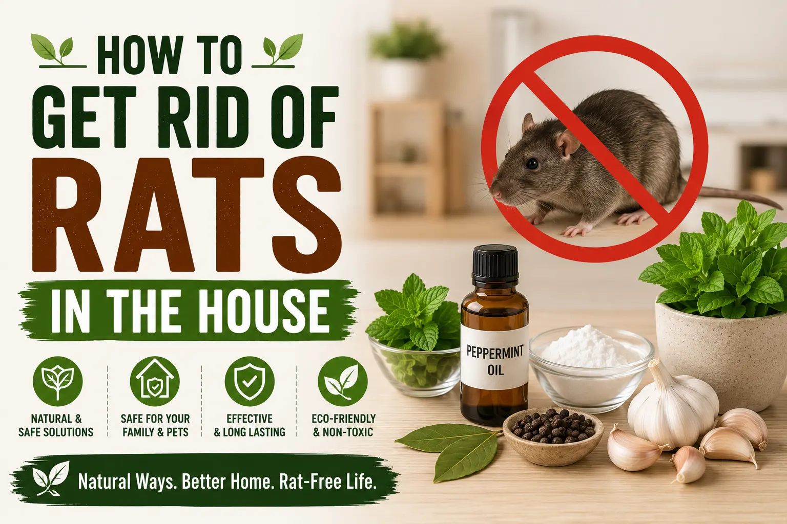 How to Get Rid of Rats in the House