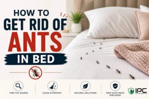 how to get rid of ants in bed