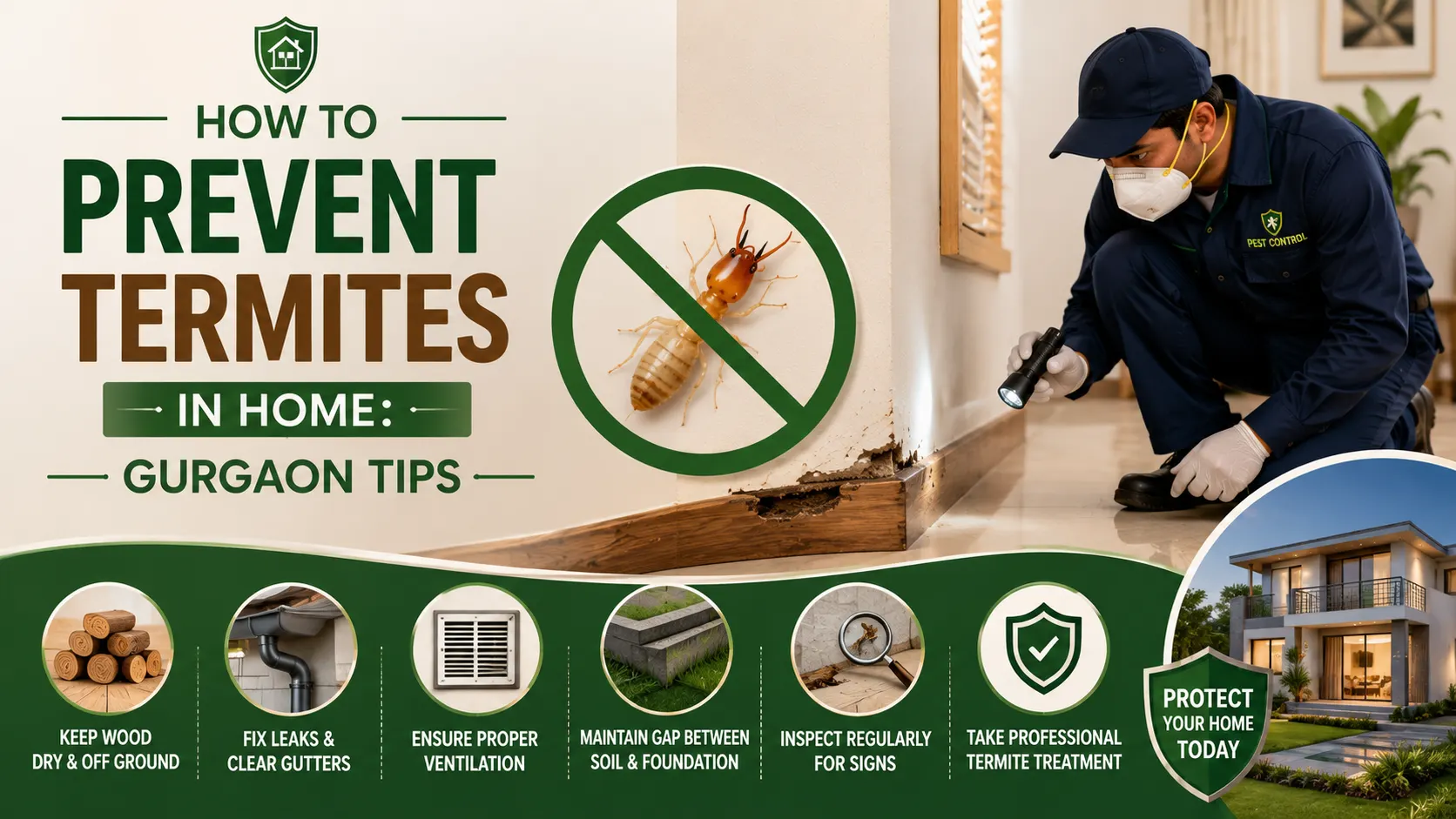 How to Prevent Termites in Home