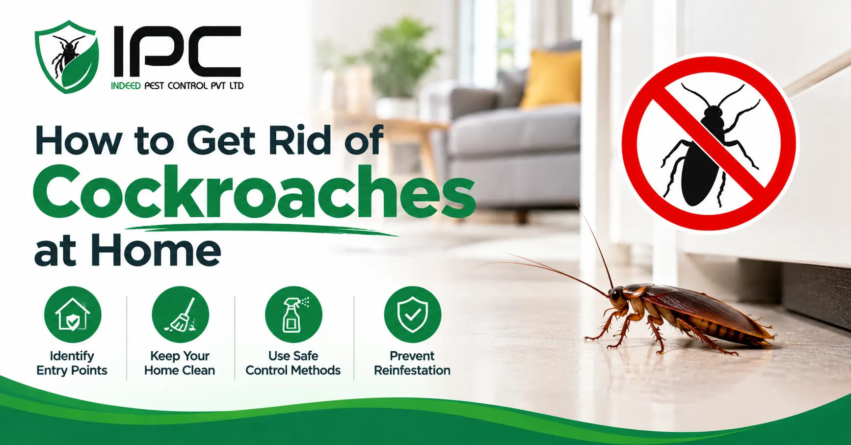 How to Get Rid of Cockroaches at Home